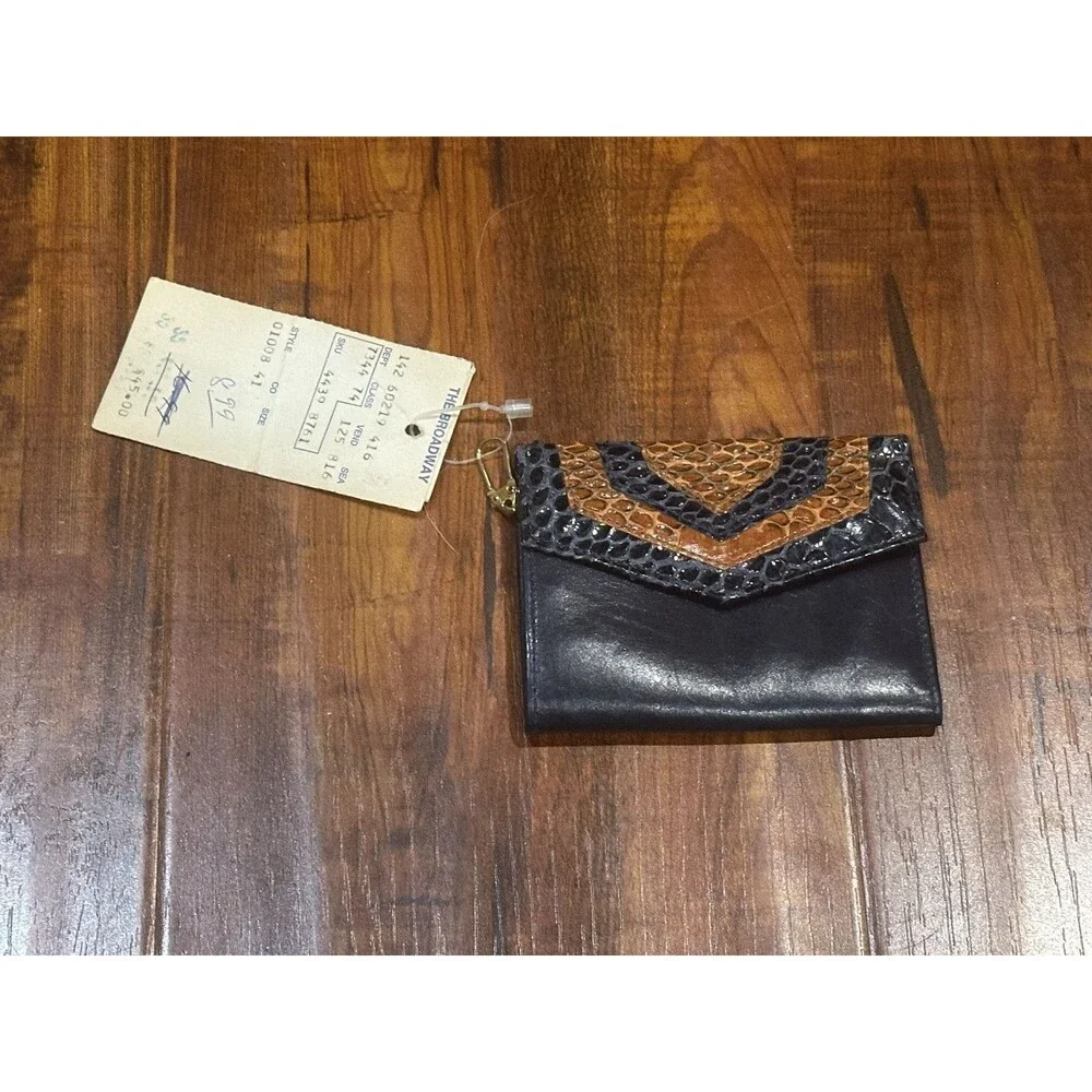 Gary’s of California Genuine Snake Leather 8-Ring Key Holder Case New with Tags!
